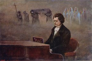 De visie van Beethoven, c.1910 door Adam Setkowicz